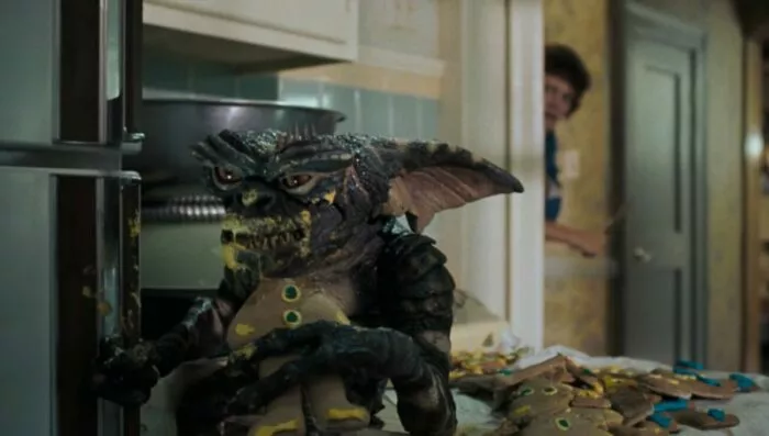 A gremlin causing mischief