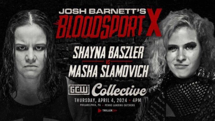 Shayna Baszler vs. Masha Slamovich title card
