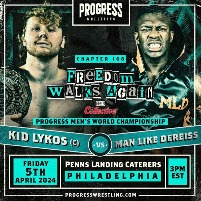 Kid Lykos vs. Man Like Dereiss title card