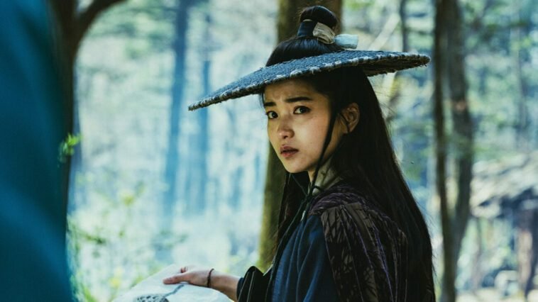 A woman looking concerned