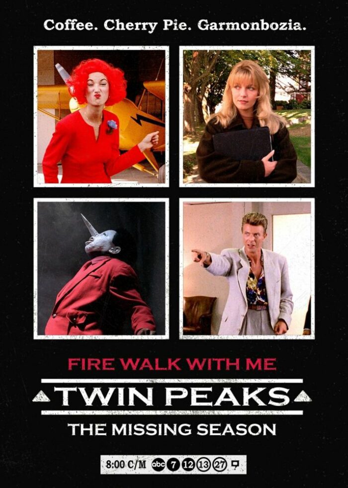 Fan made promo poster for a fan edit of Fire Walk With Me made into a mini series.