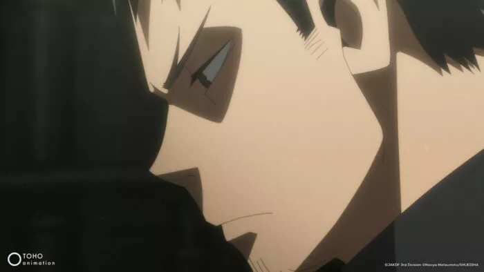 A person looking sad