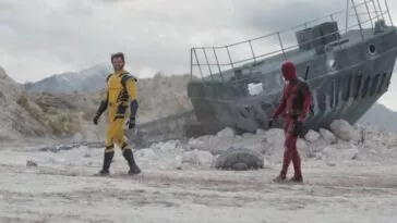 Deadpool and Wolverine walking together