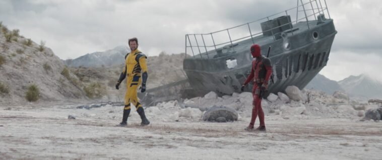 Deadpool and Wolverine walking together