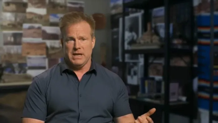 A talking head of Dr. Travis Taylor