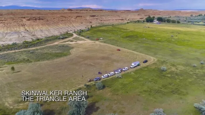 An overhead view of The Triangle