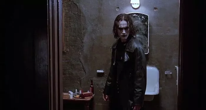 Brandon Lee in The Crow, a major influence on nu-metal cinema