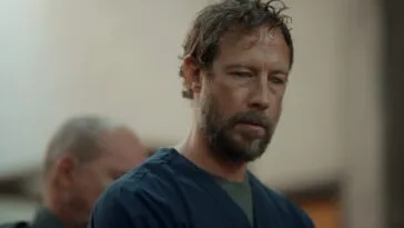 A man looking dejected