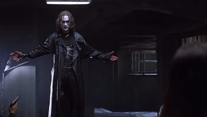 Brandon Lee in The Crow, a major influence on nu-metal cinema