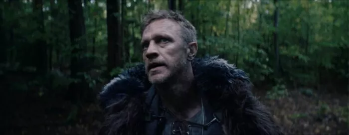 A man in the woods