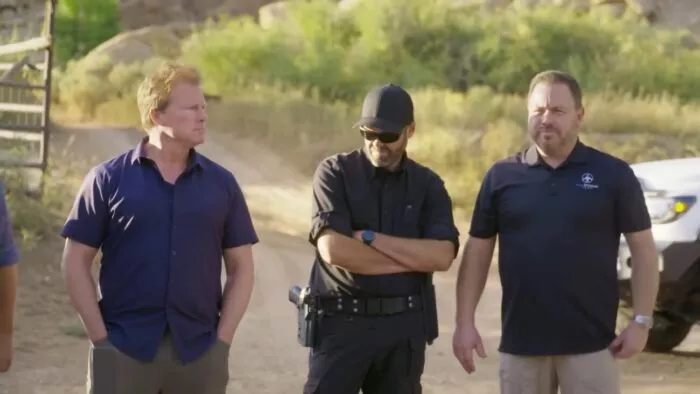 Travis, Dragon, and Cameron prepare to discuss the experiemnt