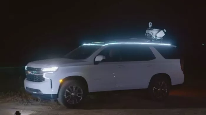 The mobile LIDAR SUV