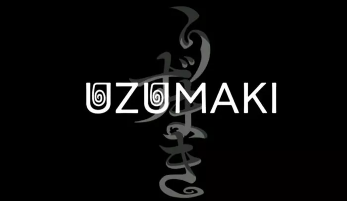 The logo for Adult Swim's Uzumaki.