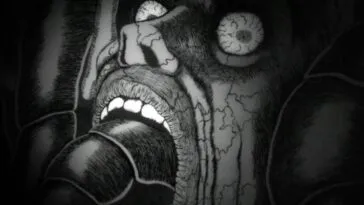 Spiral man in Uzumaki episode 3