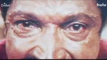 A closeup of Mr. Crocket's eyes