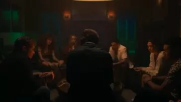 People sitting in a room