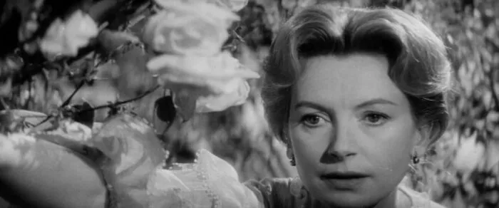 A woman looking surprised