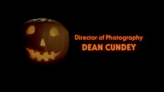 Dean Cundey Halloween title card