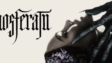 The artwork for the digital release of Nosferatu shows a woman's face with a demonic hand over it.