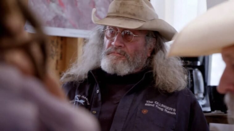 Duane Ollinger sits in the Miner's Shack