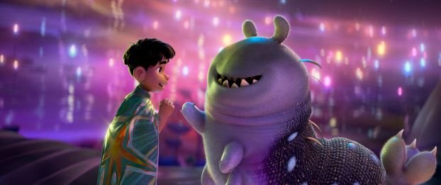 Elio and Glordon giving each other a high five