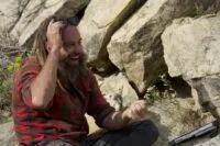 Chad Ollinger makes an incredible discovery in a rock opening on the ranch.