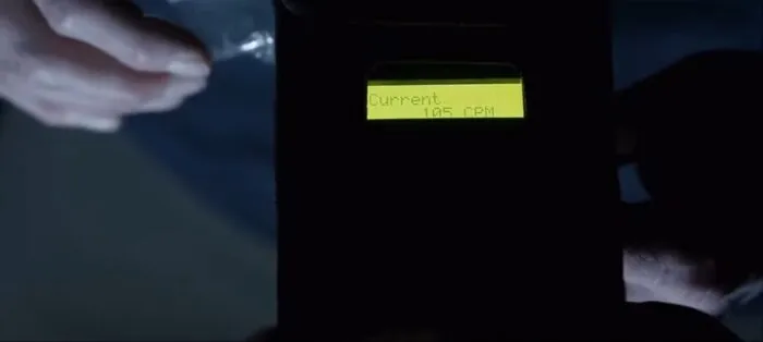 High readings on a Gamma Ray detector