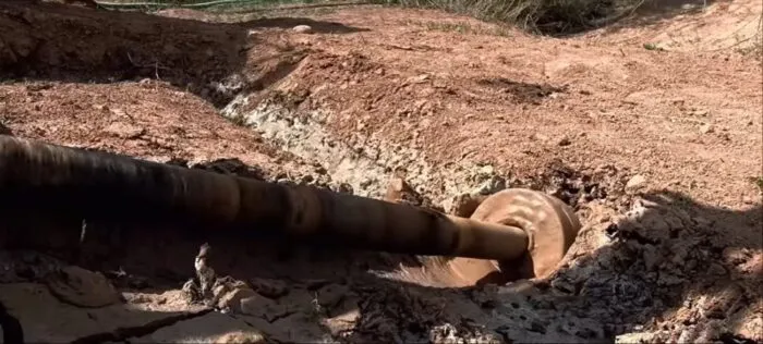 The drill goes into the Mesa