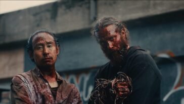 Shuhei Kinoshita as Jun and Jeffrey Decker as Teddy in Syphon