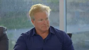 Dr. Travis Taylor looks off to the left