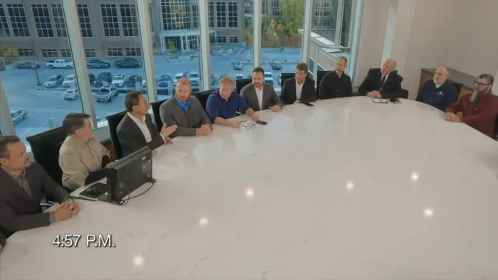 The meeting of the minds!