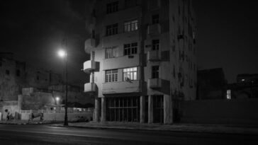 An odd shaped building