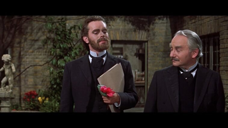 Two men with smug demeanors in The Two Faces of Dr. Jekyll