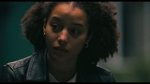 Willa (Chase Infiniti) looks at the camera sideways