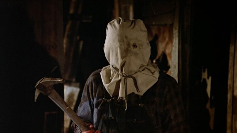 Jason stalks in Friday the 13th Part II