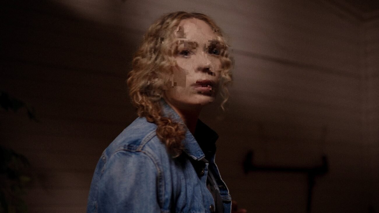 Kelsey Pribilski as Lynn Page, the concerned sibling, in Man Finds Tape