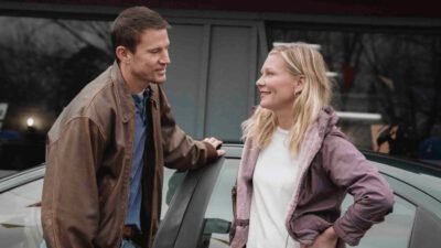 Channing Tatum and Kristen Dunst share a tender moment from Roofman