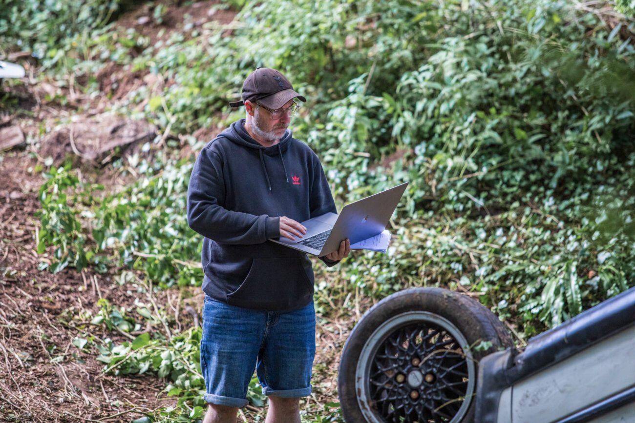 John Minton, director, behind the scenes of Game