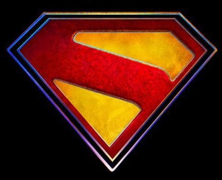 The crest of Supergirl. It has the same design as Superman's, but is dirtied.